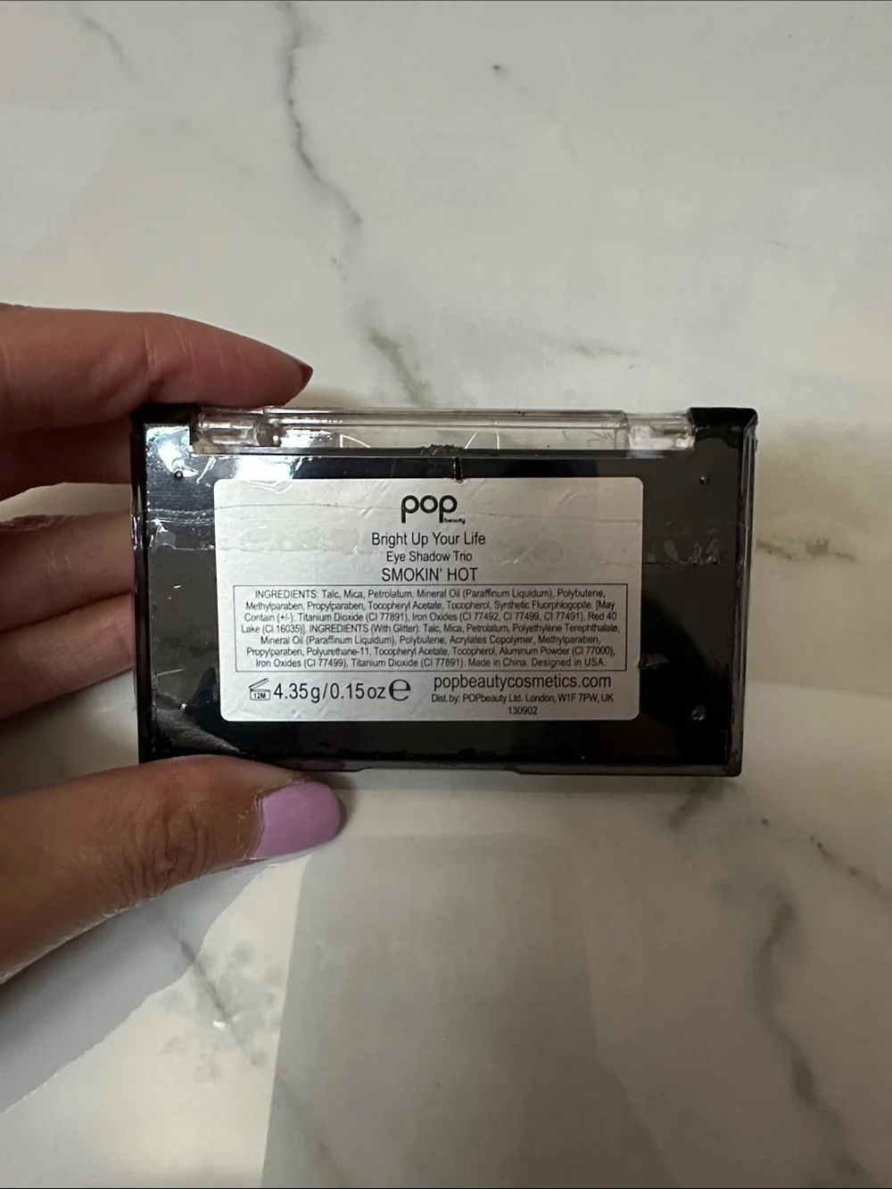 NWT POP Beauty Eyeshadow Trio Smokin Hot